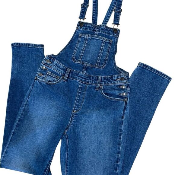 Universal thread Denim Overalls size 00/24 - Picture 10 of 15